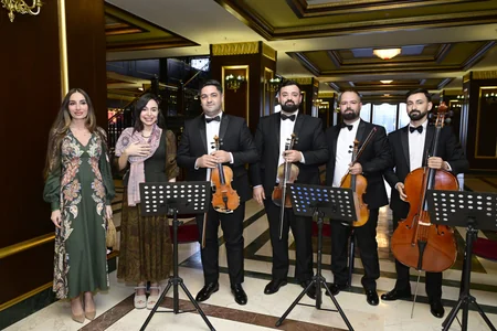 Leyla Aliyeva and Arzu Aliyeva visit Nakhchivan