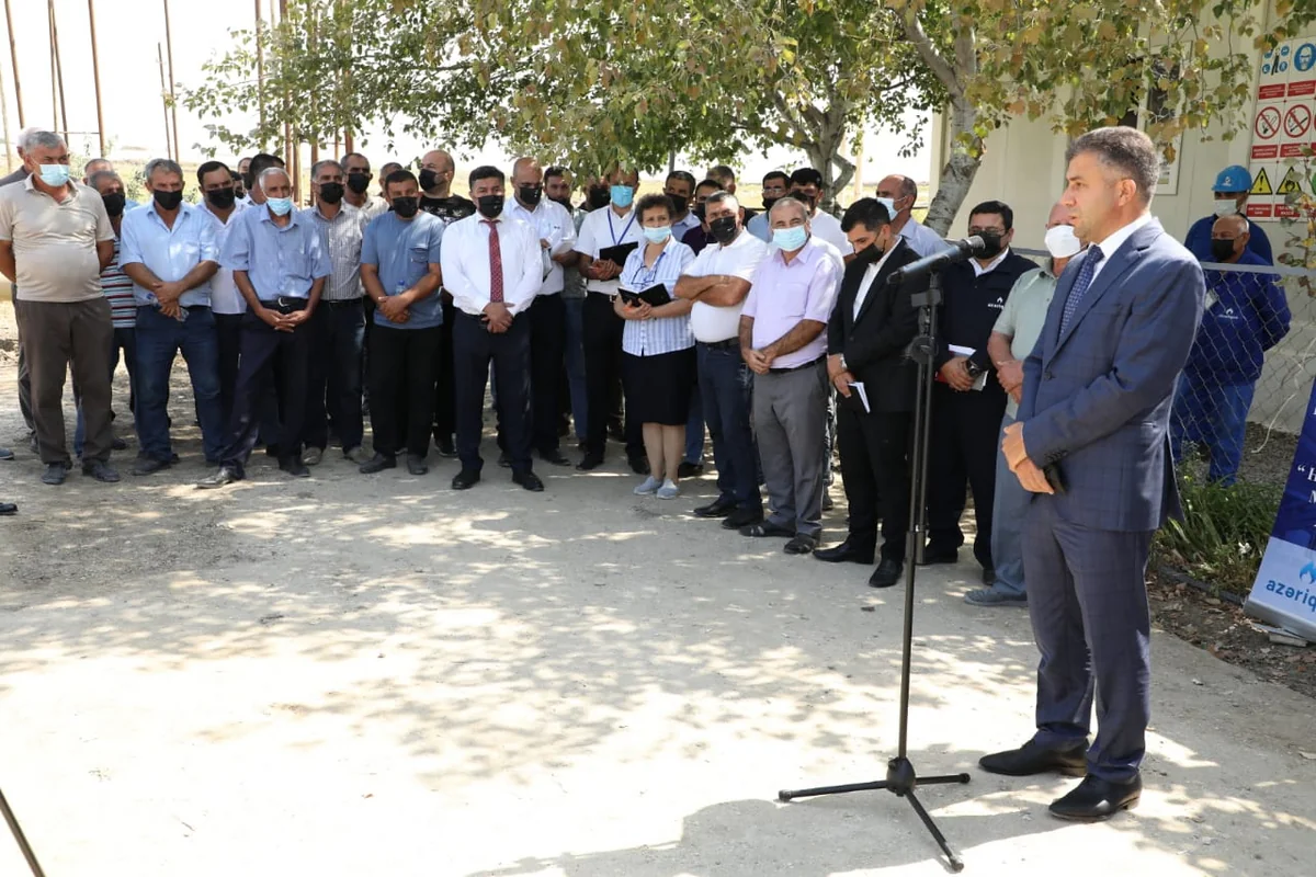 Azəriqaz rəhbərliyi Salyanda sahibkarlarla görüşüb