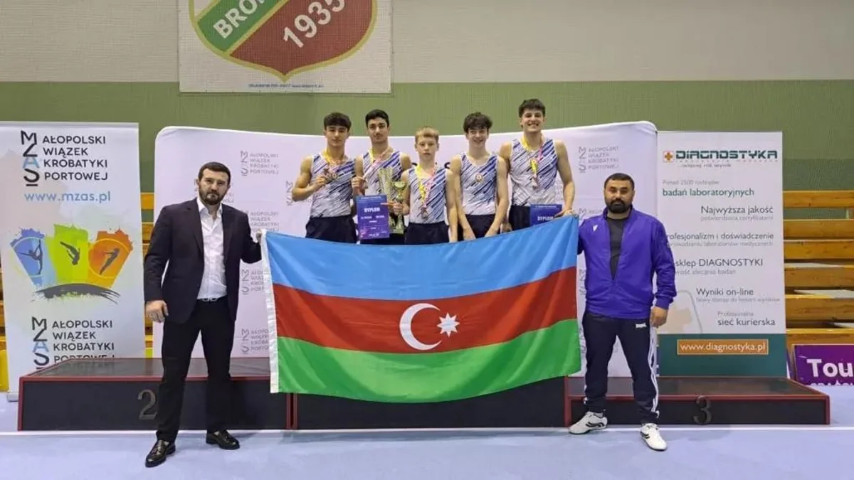 Azərbaycan gimnastları beynəlxalq turniri 7 medalla başa vurublar