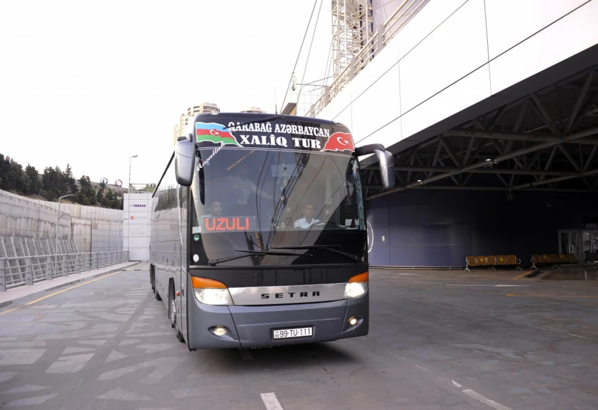 Bakıdan Füzuliyə ilk müntəzəm avtobus reysi açılıb