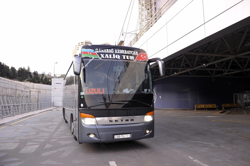 Bakıdan Füzuliyə ilk müntəzəm avtobus reysi açılıb