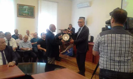 Aydın İbrahimov: Bütün medal və mükafatlarımı Milli Olimpiya Komitəsinə hədiyyə edirəm” - FOTO