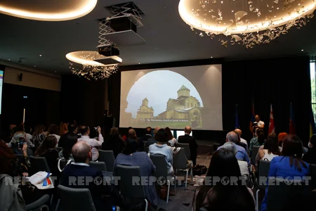 Cultural development strategies of three cities of Azerbaijan presented in Tbilisi
