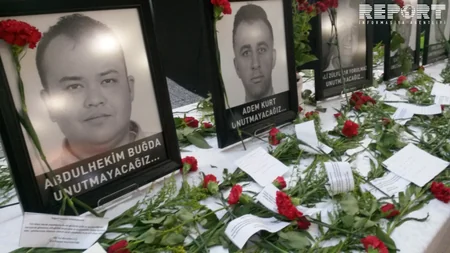 Memorial stand for victims erected in Istanbul Atatürk Airport - PHOTO REPORT