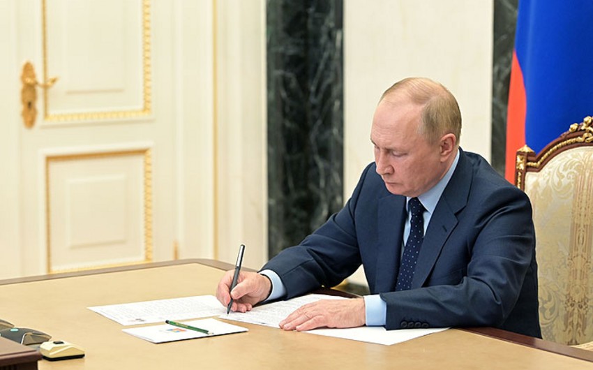 Россия признала независимость Херсонской и Запорожской областей Украины