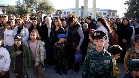 Ağalıda Zəfər Günü qeyd olunub