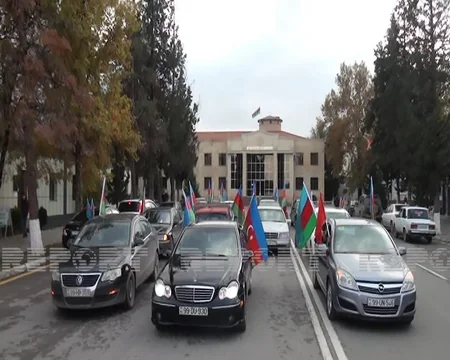 Laçının işğaldan azad olunması Kürdəmirdə sevinclə qeyd olunub