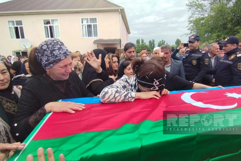 Göyçayda Birinci Qarabağ müharibəsinin şəhidi İlqar Rəhimov dəfn edilib - YENİLƏNİB