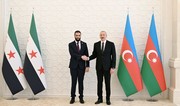President Ilham Aliyev had expanded meeting with Transitional President of Syria 