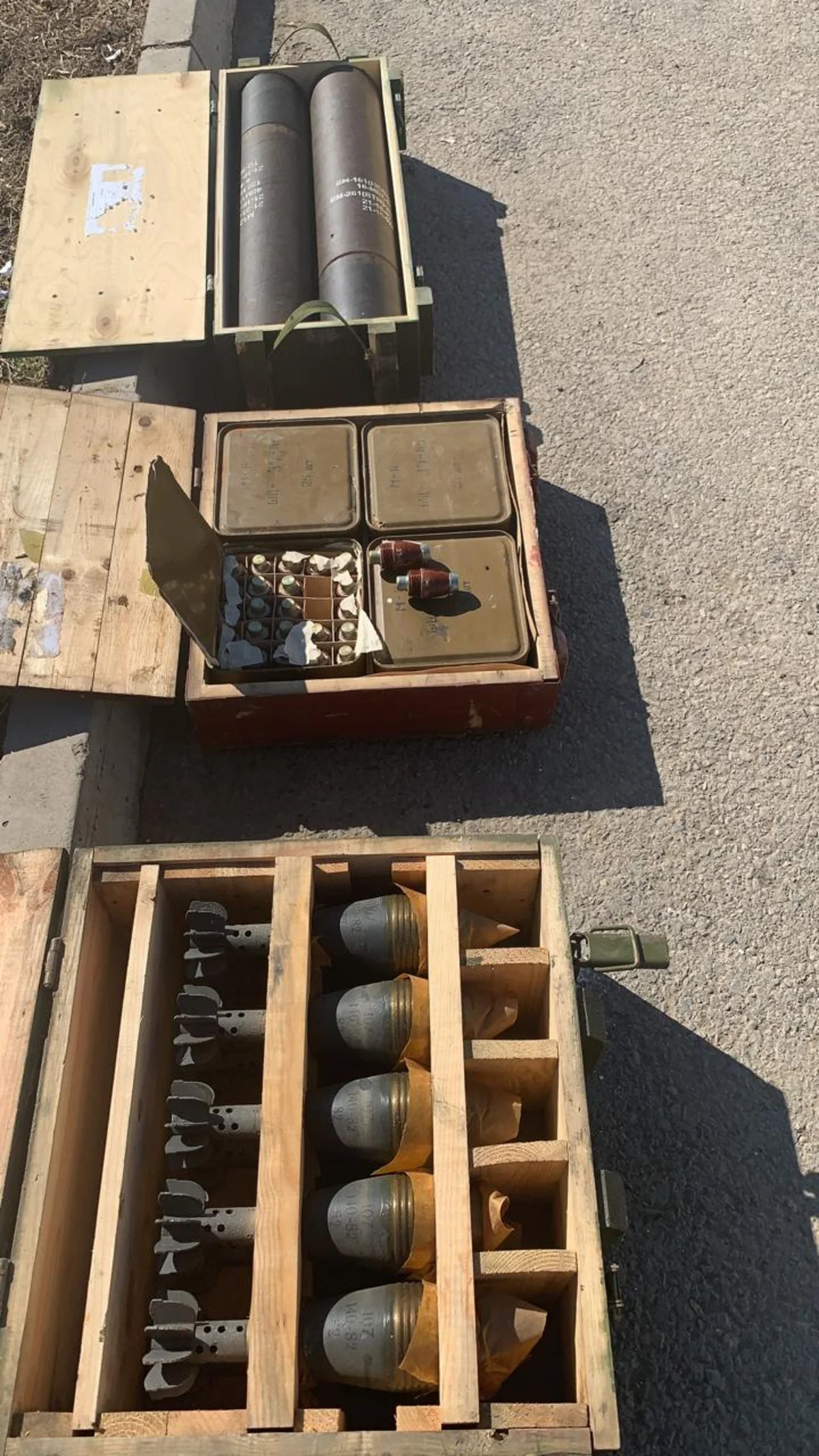 Ammunition found in Zangilan 