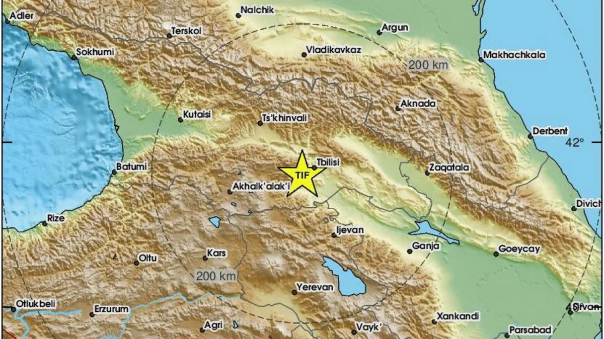 Gürcüstanda zəlzələ olub