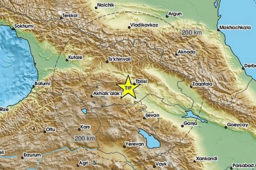 Gürcüstanda zəlzələ olub