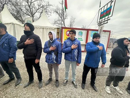 Protest on Khankandi-Lachin road going on for 119 days