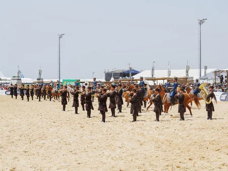 Turkish President watches performance featuring Karabakh horses