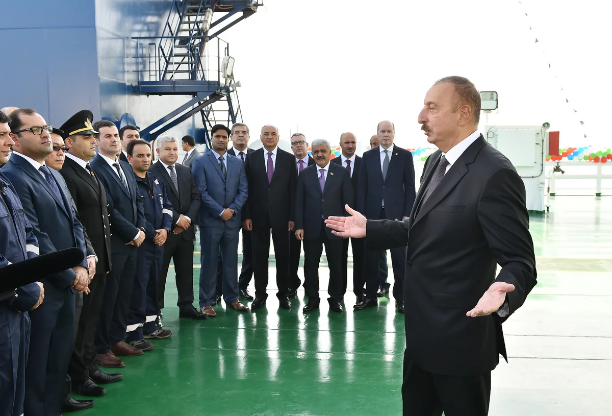 Prezident: “Xankəndi” gəmisinin tikintisi Azərbaycanın gücünü göstərir”