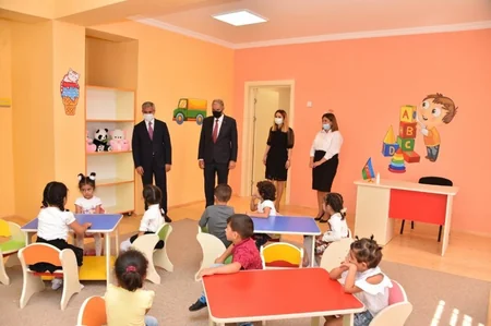 Heydər Əliyev Fondunun inşa etdiyi məktəblərin açılışı olub