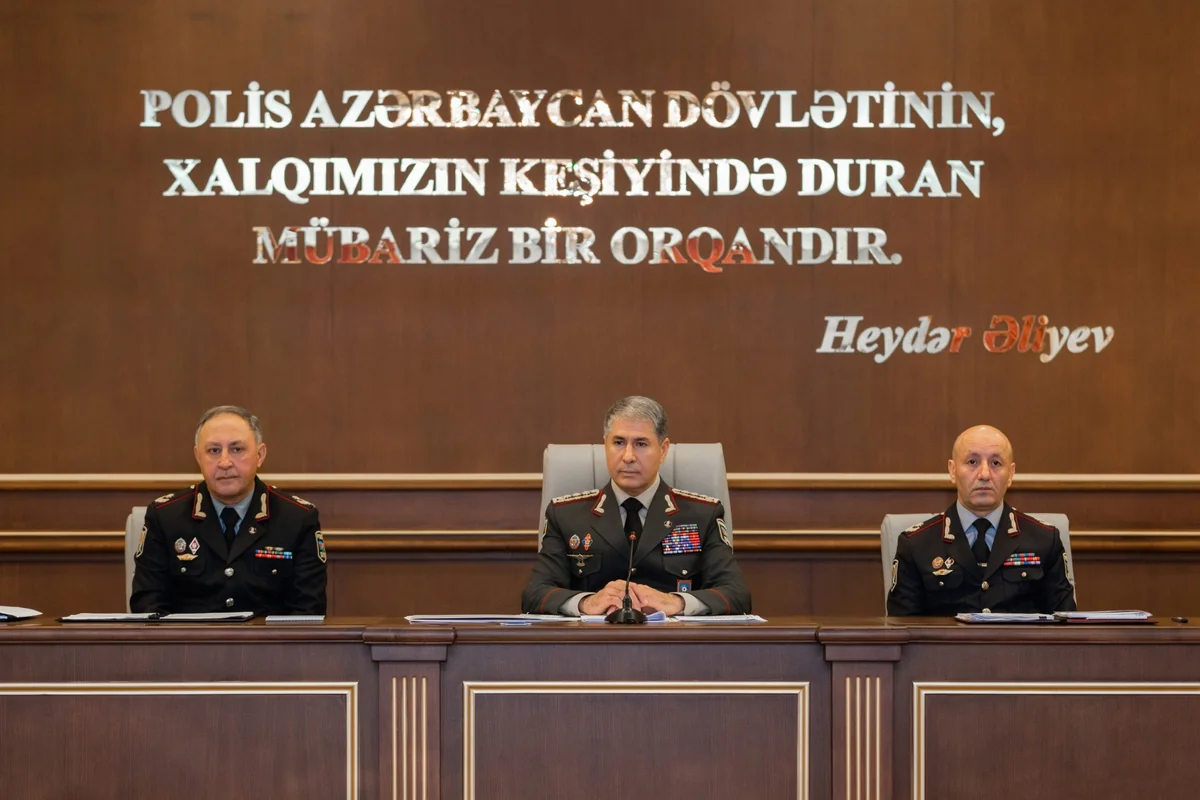 Bakı Şəhər Baş Polis İdarəsində əməliyyat müşavirəsi keçirilib