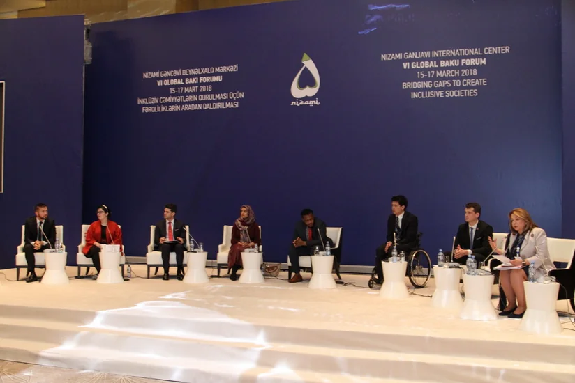 VI Qlobal Bakı Forumu çərçivəsində gənclərin panel müzakirəsi keçirilib