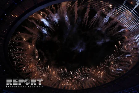 IV İslam Həmrəyliyi Oyunlarının açılış mərasimindən - FOTOREPORTAJ