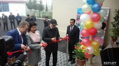 Şamaxıda energetik effektiv məktəbin açılışı olub - FOTO