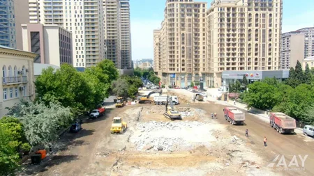 Cavanşir körpüsünün yerində asfaltlanma işlərinə başlanılıb