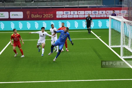 Minifutbol üzrə dünya çempionatında qrup mərhələsinin son oyunu keçirilib