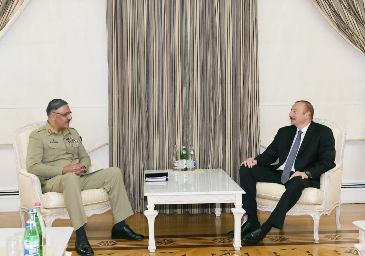 Prezident İlham Əliyev Pakistanın Birləşmiş Qərargah Rəisləri Komitəsinin sədrini qəbul edib - ƏLAVƏ OLUNUB