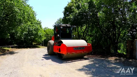 İsmayıllının Zərgəran avtomobil yolu təmir edilir