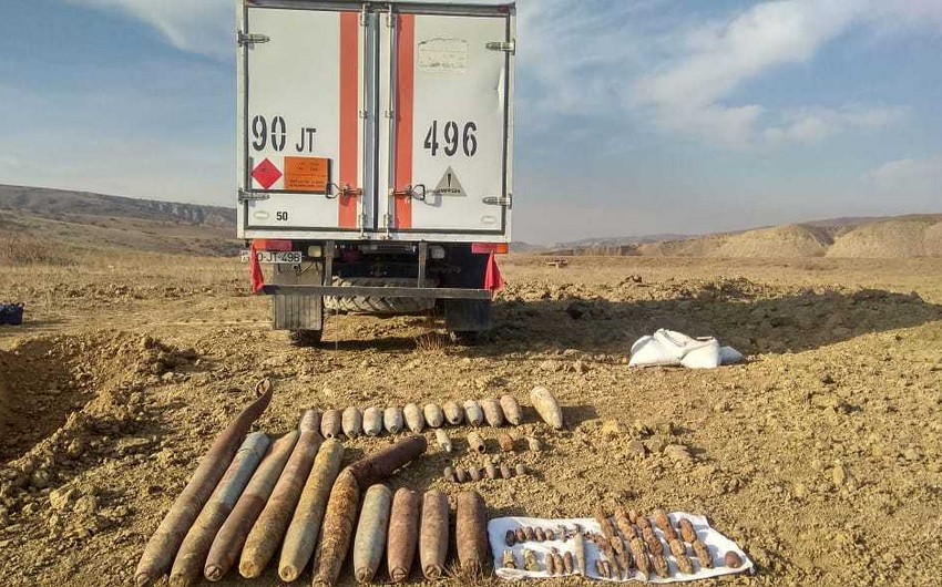 ANAMA: 21 ildə 805856 ədəd mina və hərbi sursat zərərsizləşdirilib