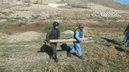 Xızıda 243 ədəd partlamamış hərbi sursat aşkarlanıb