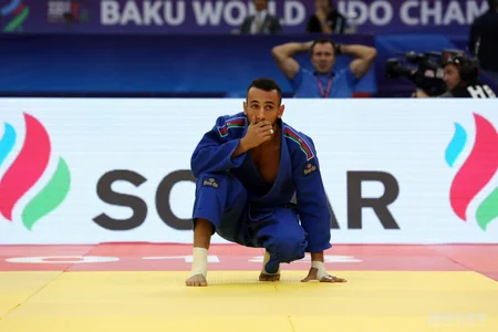 Azərbaycan cüdoçusu dünya çempionatında beşinci yeri tutub - YENİLƏNİB-9