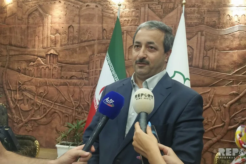 Təbriz bələdiyyəsinin sədri azərbaycanlı jurnalistlərdən ibarət nümayəndə heyətini qəbul edib
