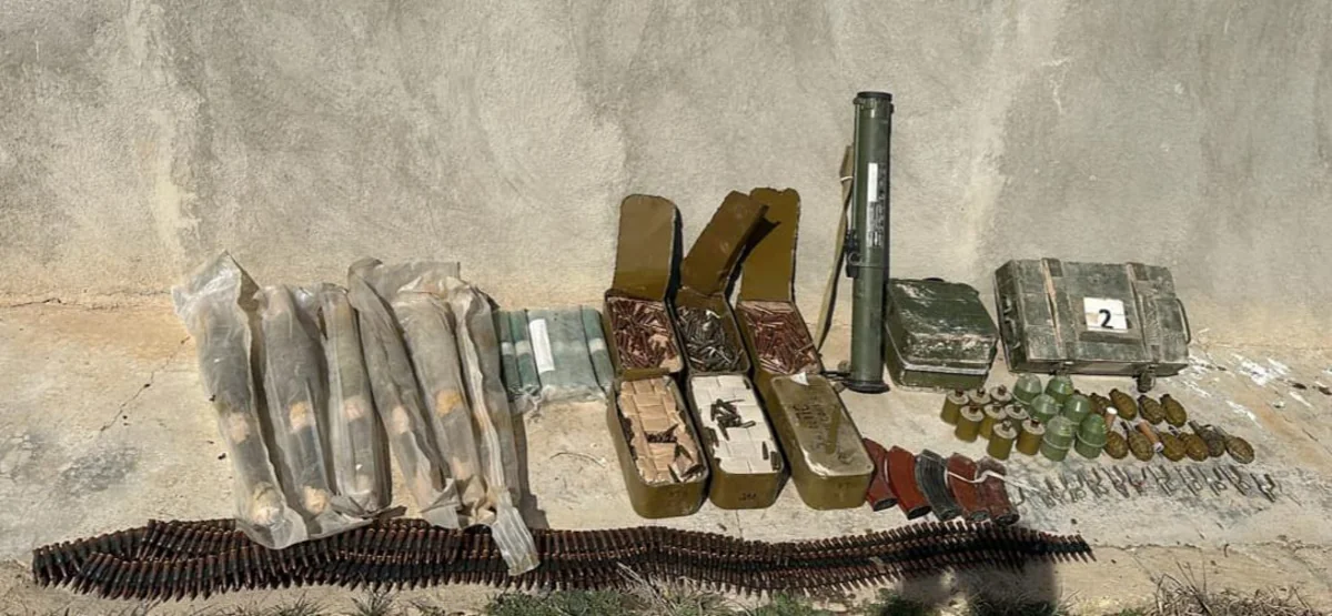 Grenade launcher and 24 hand grenades found in Khojavand