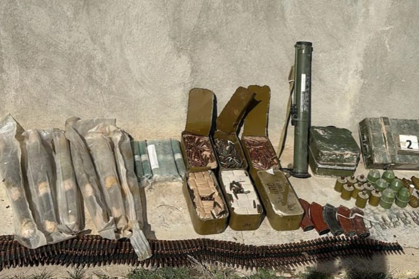 Grenade launcher and 24 hand grenades found in Khojavand