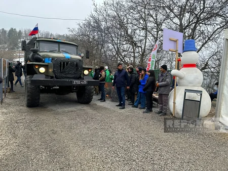 Сегодня по дороге Ханкенди-Лачын беспрепятственно проехали 64 автомобиля РМК