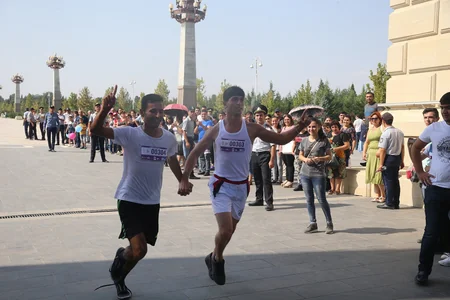 Heydər Əliyev Fondunun təşəbbüsü ilə keçirilən “Gəncə Marafonu - 2017” maraqlı anlarla yadda qalıb