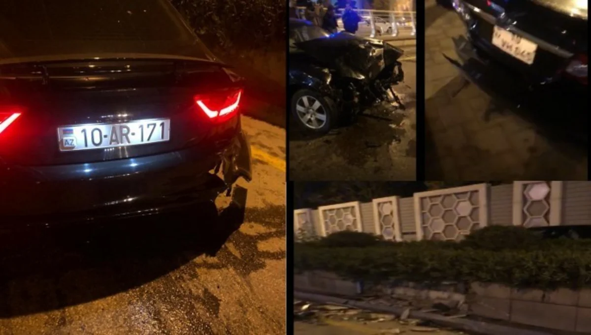 Bakıda avtomobilini qəza yerində qoyub qaçan sürücü ilə bağlı cinayət işi başlayıb - RƏSMİ