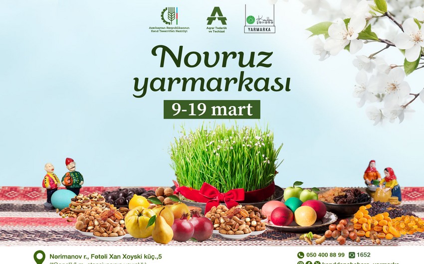 Bakıda “Kənddən Şəhərə” Novruz yarmarkası təşkil olunacaq