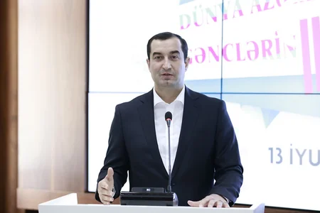 Diaspor Gənclərinin II Yay Düşərgəsinin iştirakçıları rəsmi şəxslərlə görüşüb