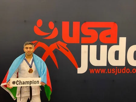 Azərbaycanlı cüdoçu ABŞ çempionu oldu