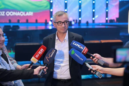 Азербайджанская делегация побывала на узбекском телеканале Zo'rTV