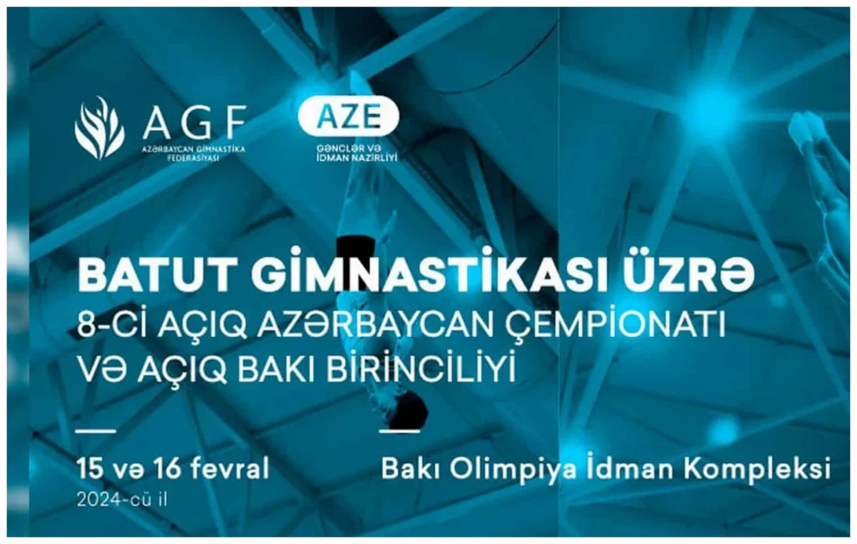 Azərbaycan çempionatına Qazaxıstan, Latviya, Sloveniya və Gürcüstan gimnastları da qatılacaq