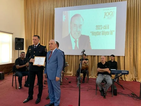 Zəngilan RİH-də Azərbaycan polisinin yaranmasının 105 illiyi münasibətilə tədbir keçirilib