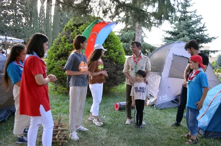 Cəlilabadda skautlarla görüş keçirilib