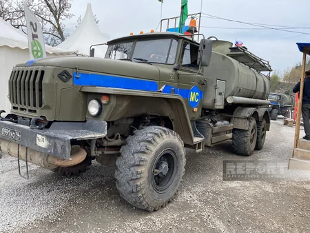 По дороге Ханкенди-Лачын беспрепятственно проехали автомобили миротворцев