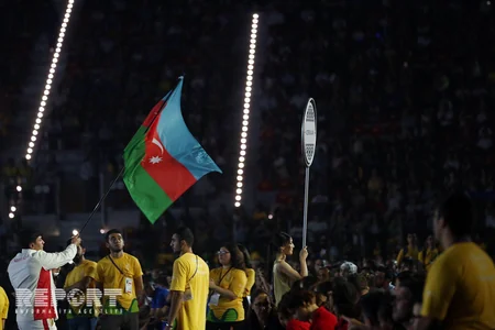 Bakı-2019 XV Avropa Gənclər Yay Olimpiya Festivalının bağlanış mərasimi keçirilib - CANLI YAYIM - FOTOREPORTAJ