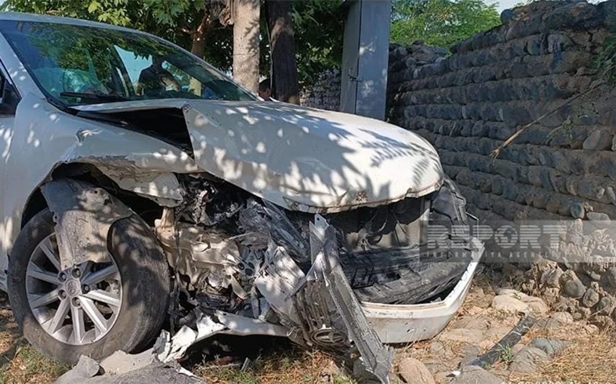 Ağstafada avtomobil qəzası olub, 6 nəfər xəsarət alıb 