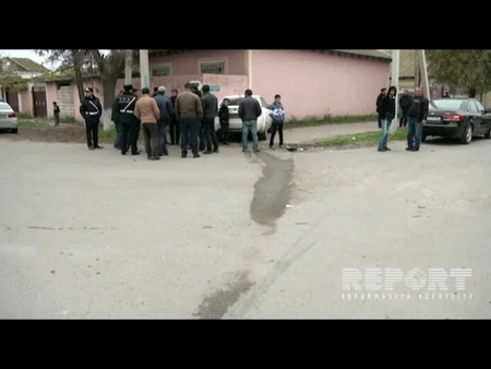 İmişlidə yol qəzası baş verib - FOTO