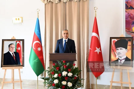 Naxçıvanda Türkiyə Cümhuriyyətinin 100 illiyi qeyd edilib