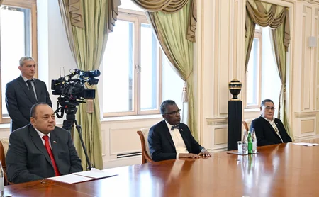 Президент принял генерал-губернатора Тувалу, премьер-министра Тонги и главу МИД Багамских Островов